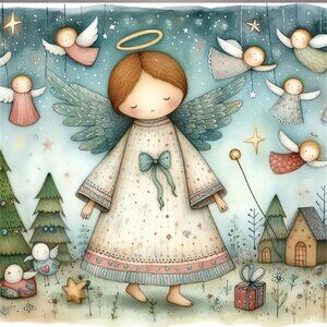 DIY Unfinished Diamond Painting Kit Angel